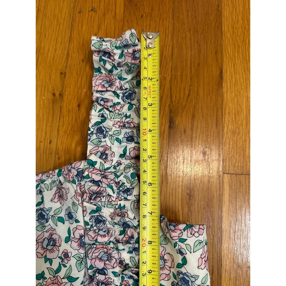 Crewcuts Girls NWT Floral Ruffle Dress Pink Blue Green CG274 Size 14 NWT